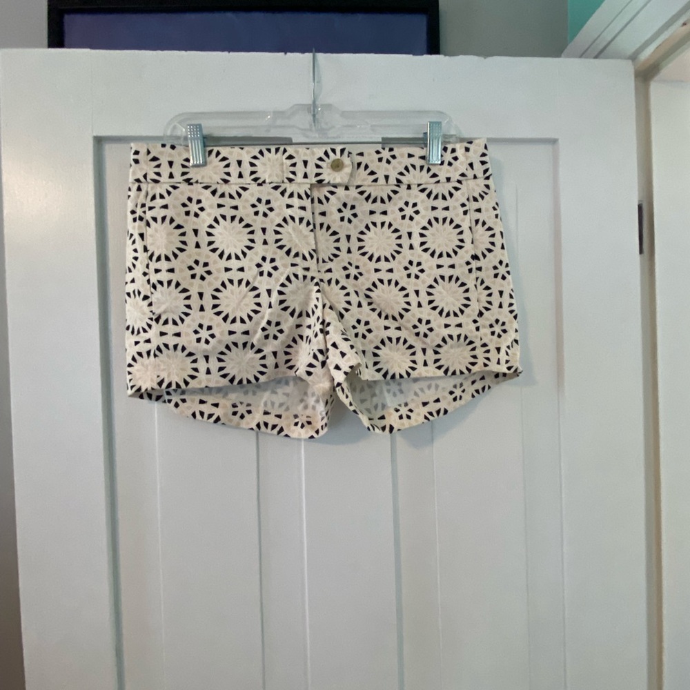 J. Crew Cream Eyelet Shorts Liner